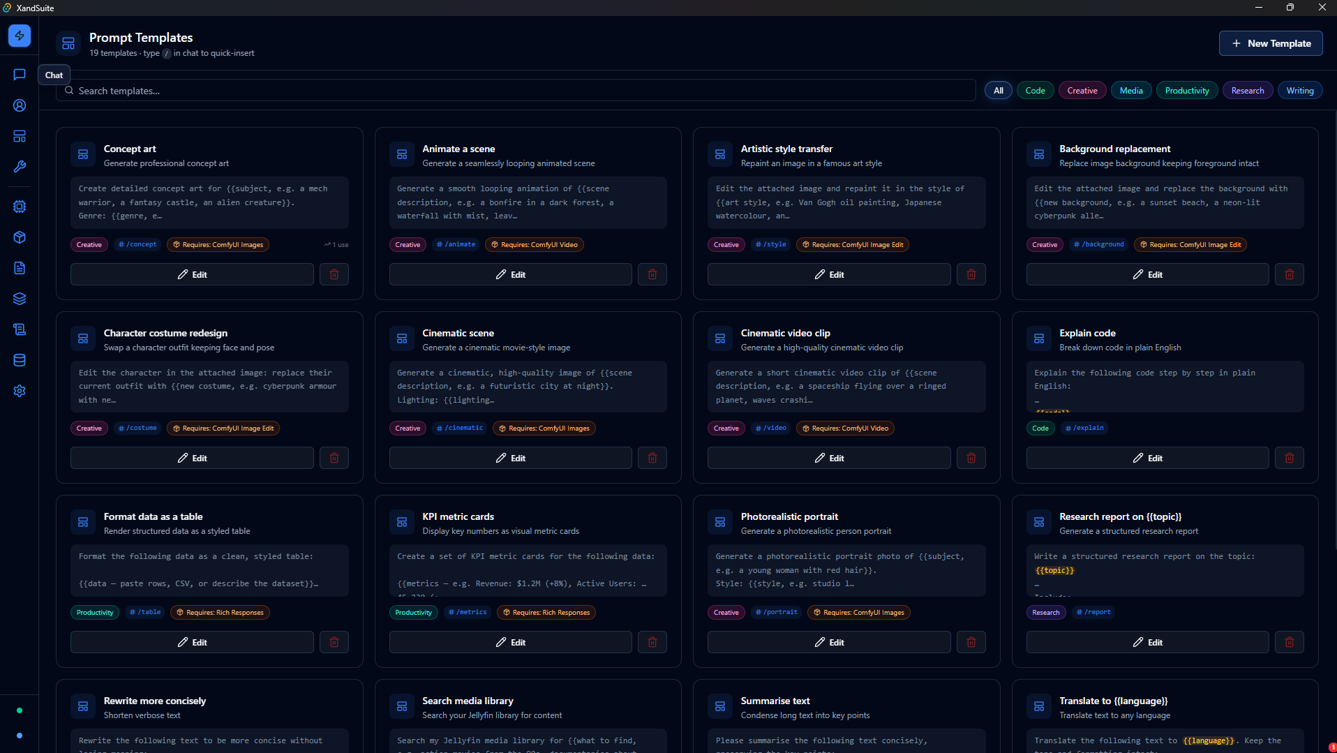 XandSuite Prompt Templates Library